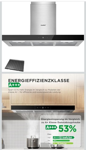 Comfee dunstabzugshaube mit - comfee,