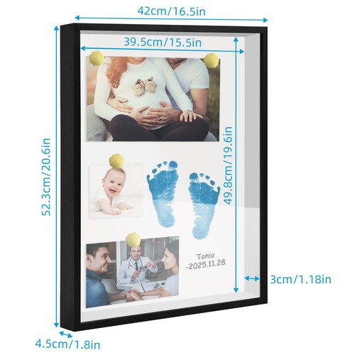Bilderrahmen 40x50cm tief - 3d,